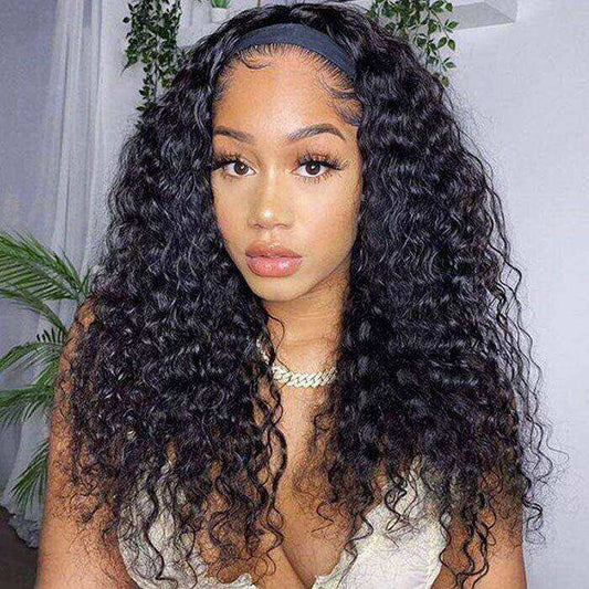 4X4 Lace Closure Wig Water Wave Human Hair Wet and Wave