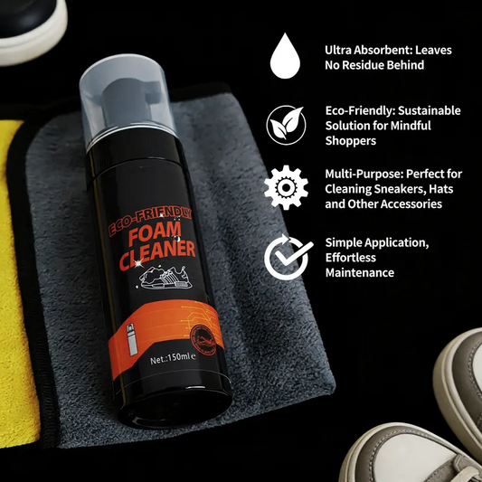 Waterless Shoe Foam Cleaner