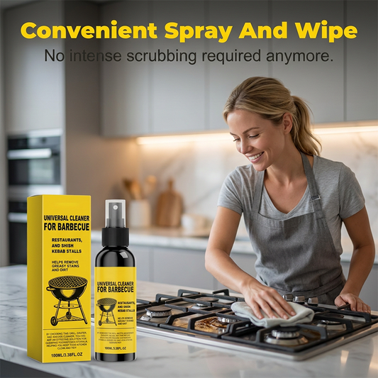 Heavy-duty BBQ cleaner – dissolves carbon, grease, and baked-on grime
