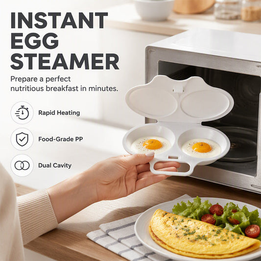 Instant Egg Steamer – Fast Breakfast, Less Cleanup
