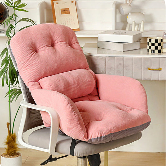 Cloud Comfort Desk Chair – Plush Swivel Seating for Study, Vanity & Home Office