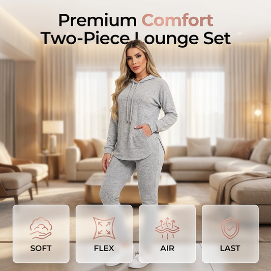 Cozy Matching Style, Easy Everyday Fit | Women's Hooded 2-Piece Set